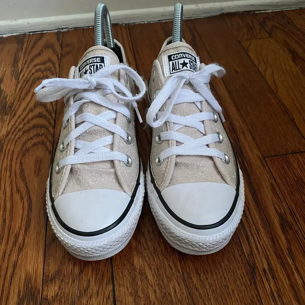 Pink Shimmer Chuck Taylor All Star Low Sneakers Women’s Size 6 Converse